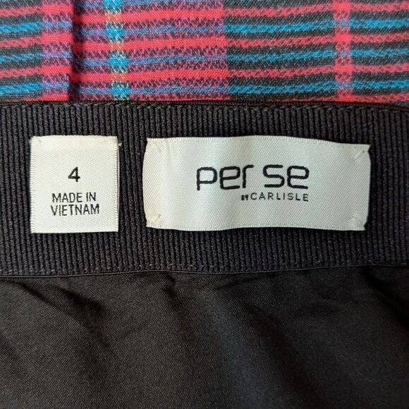 Per Se 90s Y2K Whimsigoth Hyper Feminine Bohemian Barbiecore Preppy Skirt 4 - Picture 2 of 9